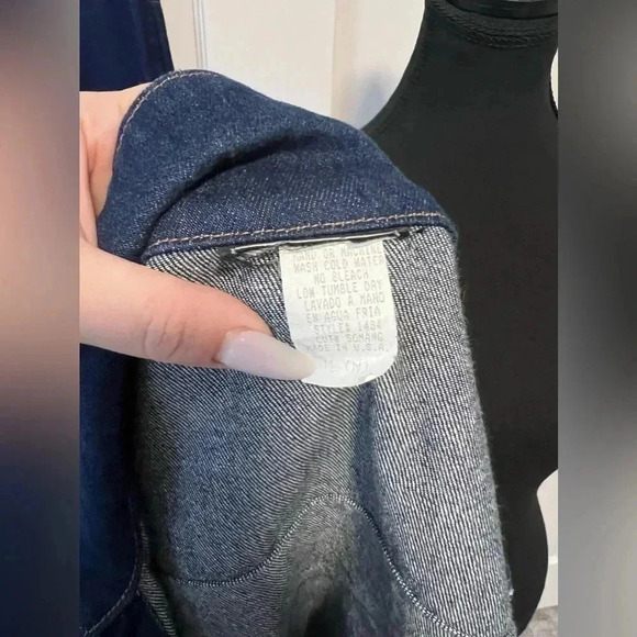 Vintage | Connection Jeans  | 2-Pc Frayed Denim Jacket and Pants | Size M [86] - Picture 11 of 16